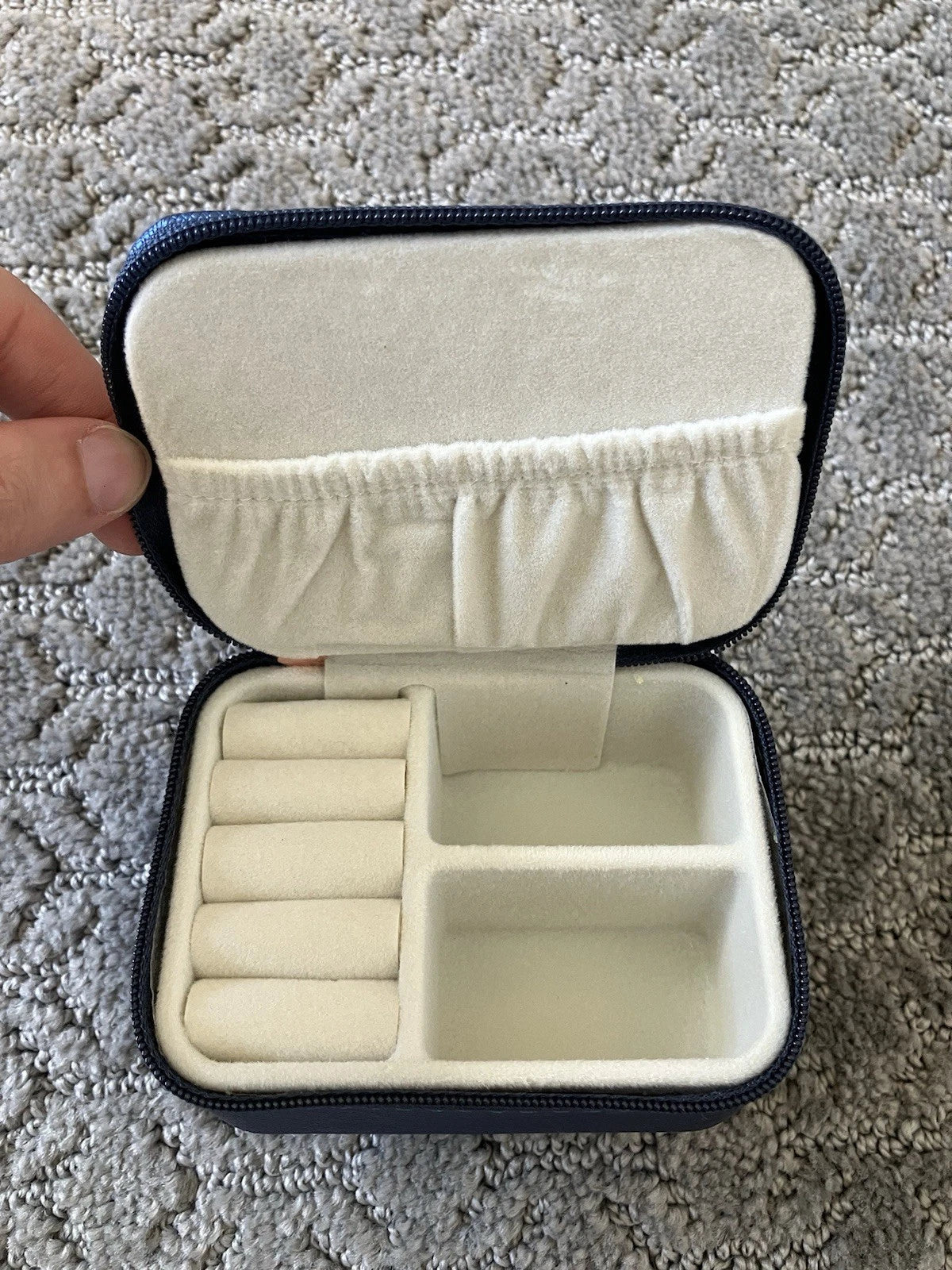 Inspirational Jewelry Box in Blue with Motivational Quote | eBay