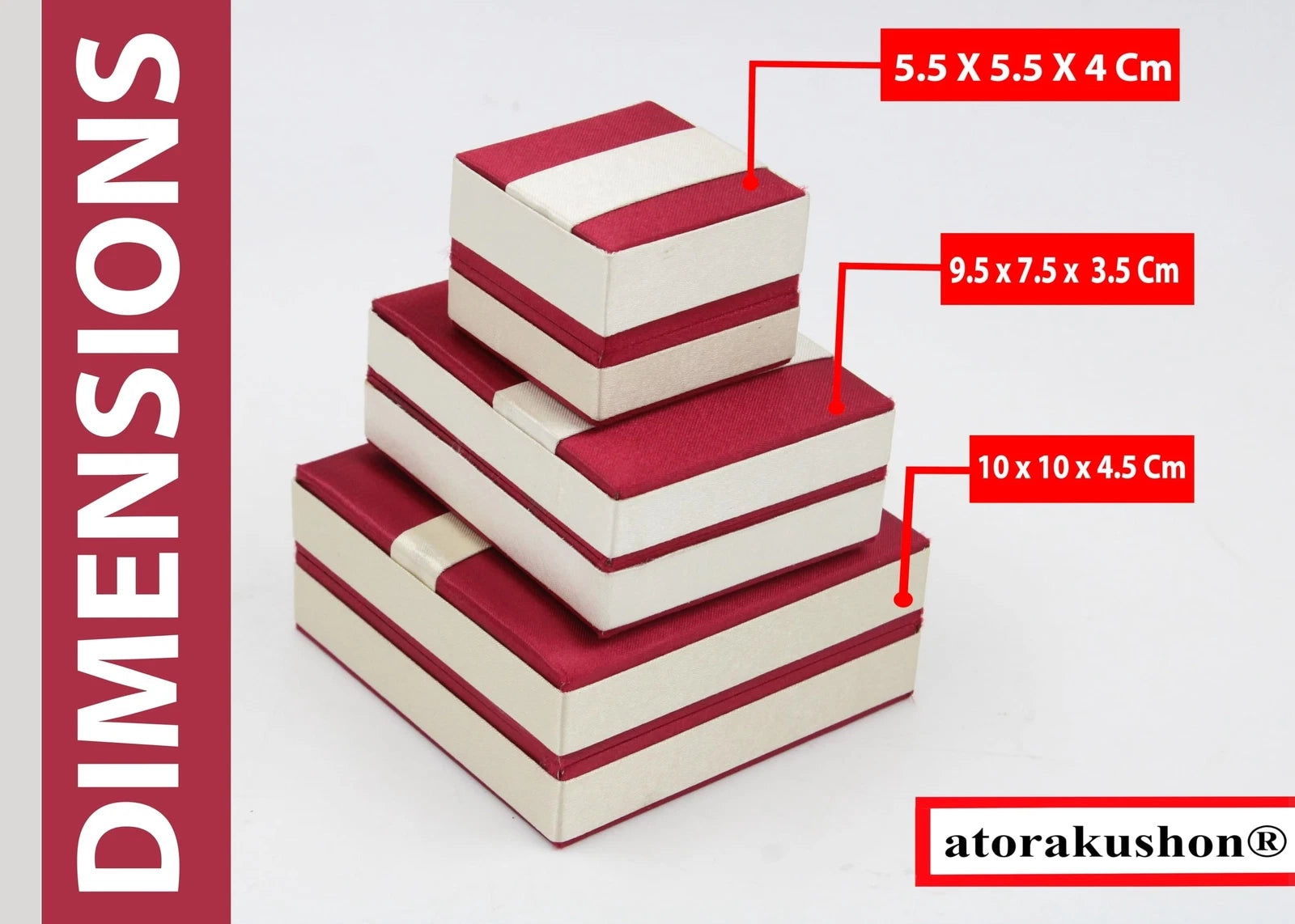 Satin Jewelry Ring Earring and Bangle Box Organizer Case Bracelet Holder Jhum... | eBay