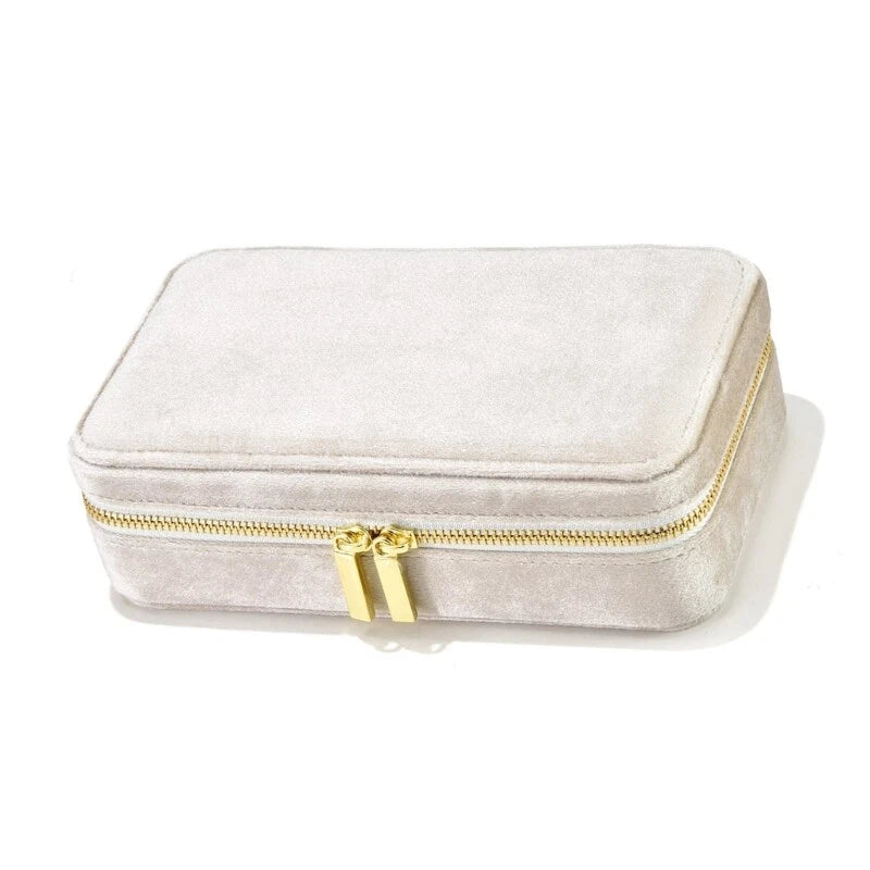 Velvets Jewelry Storage Box Lightweight Rings Holder Jewelry Carrying Case | eBay