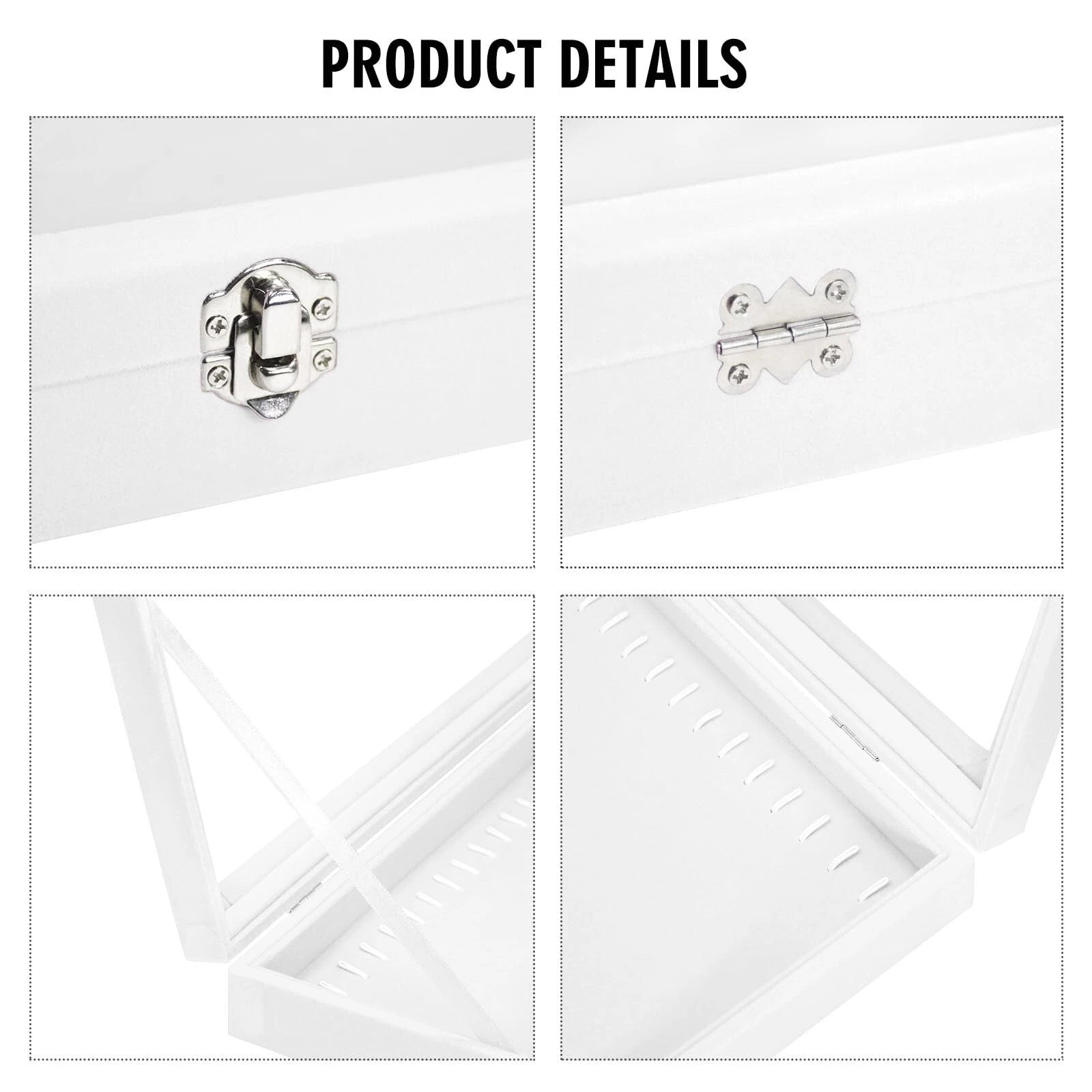 Velvet Necklace Display Jewelry Tray 20 Hook Necklace Tray Necklace Pendant J... | eBay