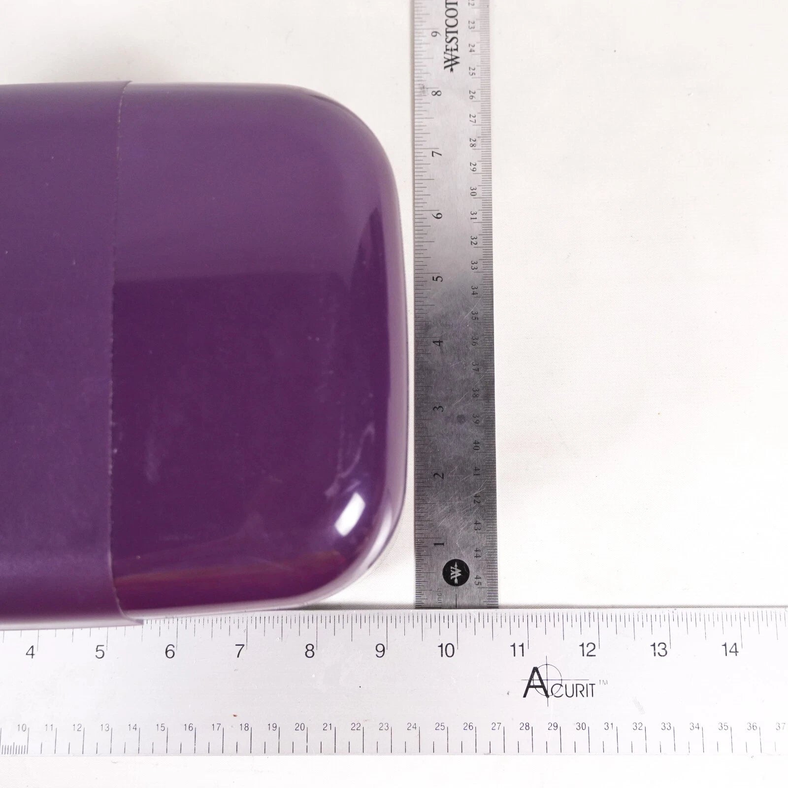 Purple Jewelry Box Organizer Plastic Storage Container Travel Case Foldable | eBay