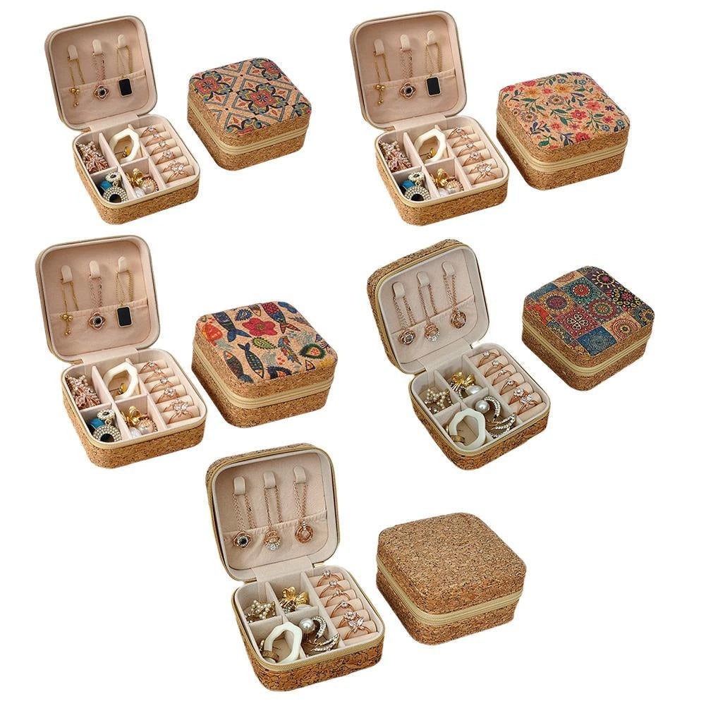 Jewelry Organizer Box, Velvet Jewelry Box with Removable Traya3d81212 | eBay