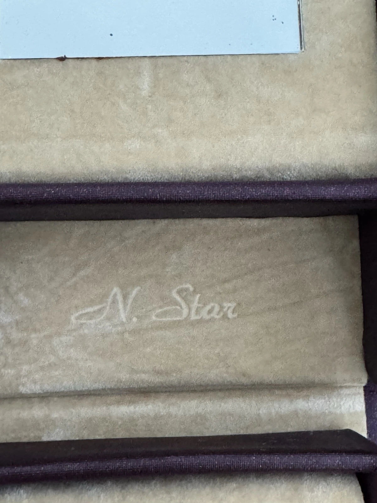 Burgundy Jewelry Storage Box | eBay