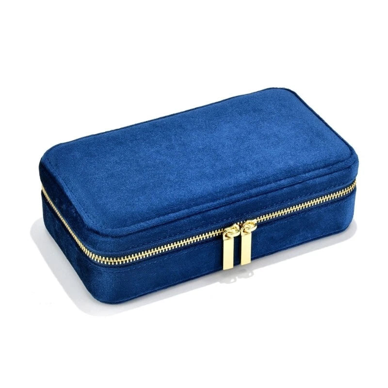 Velvets Jewelry Storage Box Lightweight Rings Holder Jewelry Carrying Case | eBay