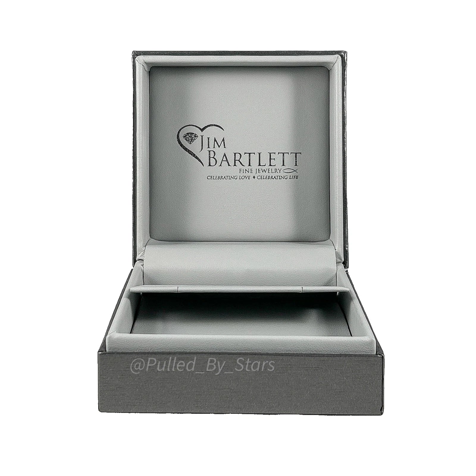 Boutique Jewelers Sleek Metallic Pewter Necklace/Earrings Gift Presentation Box | eBay