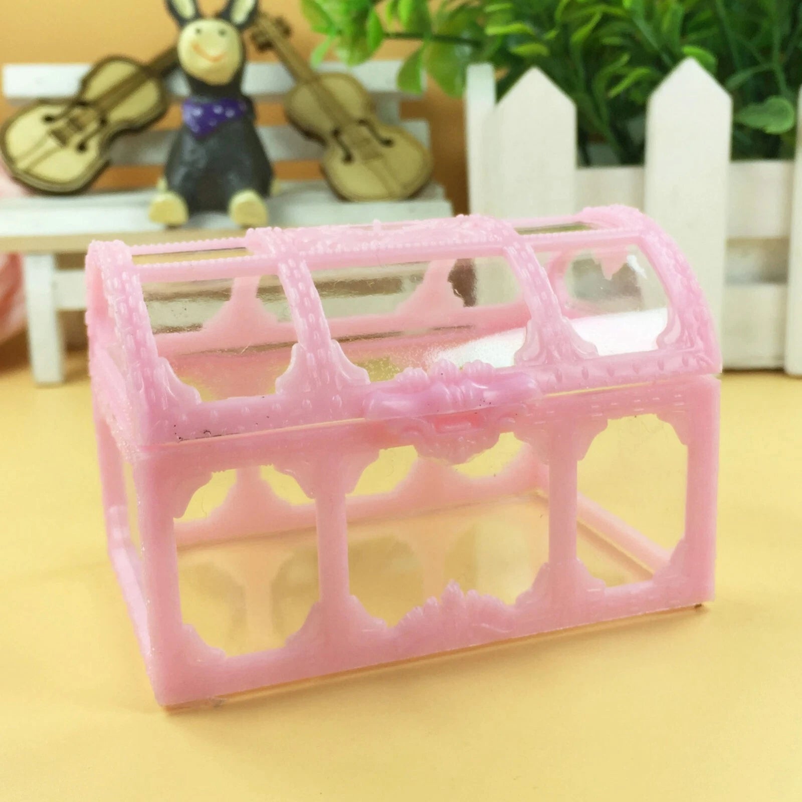 Clear Pirate Treasure Chest Storage Box for Coins Jewelry Vintage Retro Cases | eBay