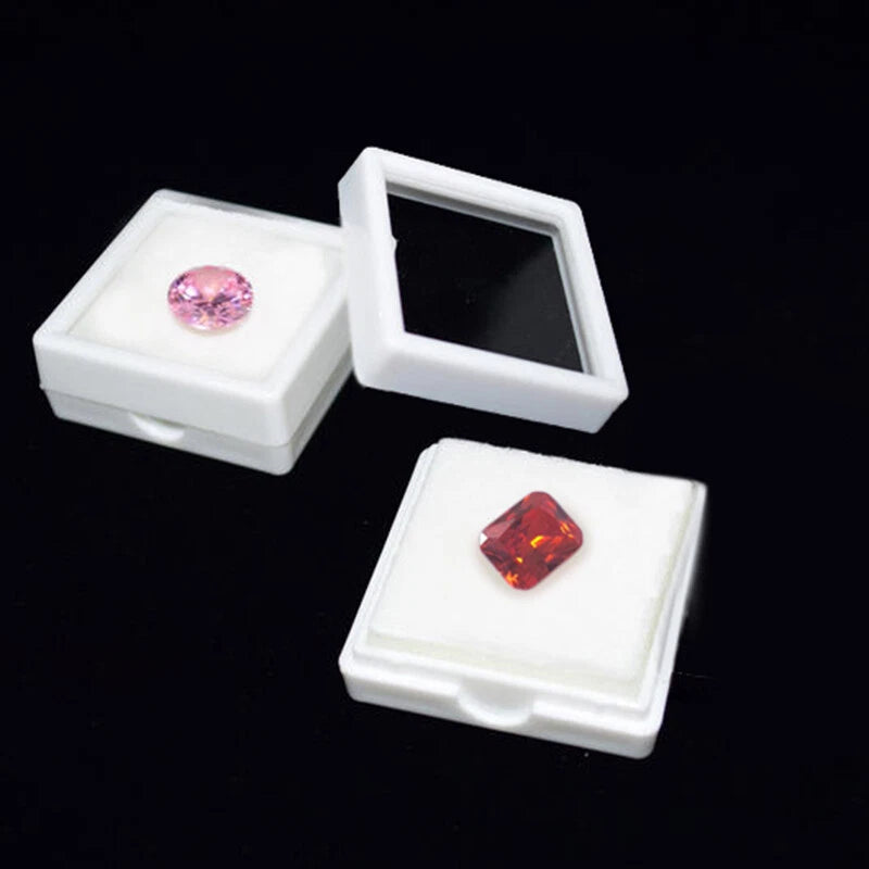 Gift Box Display Box Jewelry Box Plastic Storage Box Jewelry Holder 3/4/5/6cm | eBay