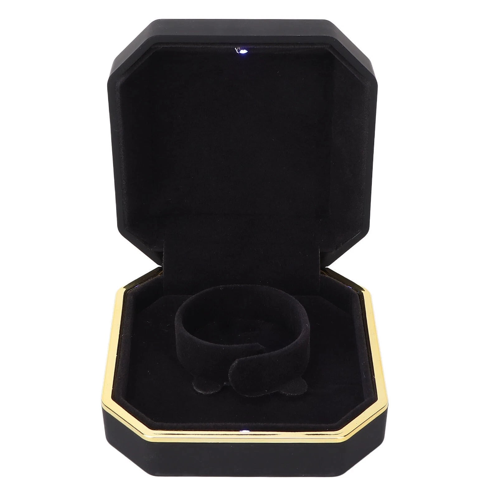 Exquisite Bracelet Gift Box Portable Jewelry Storage Display Case with Light | eBay
