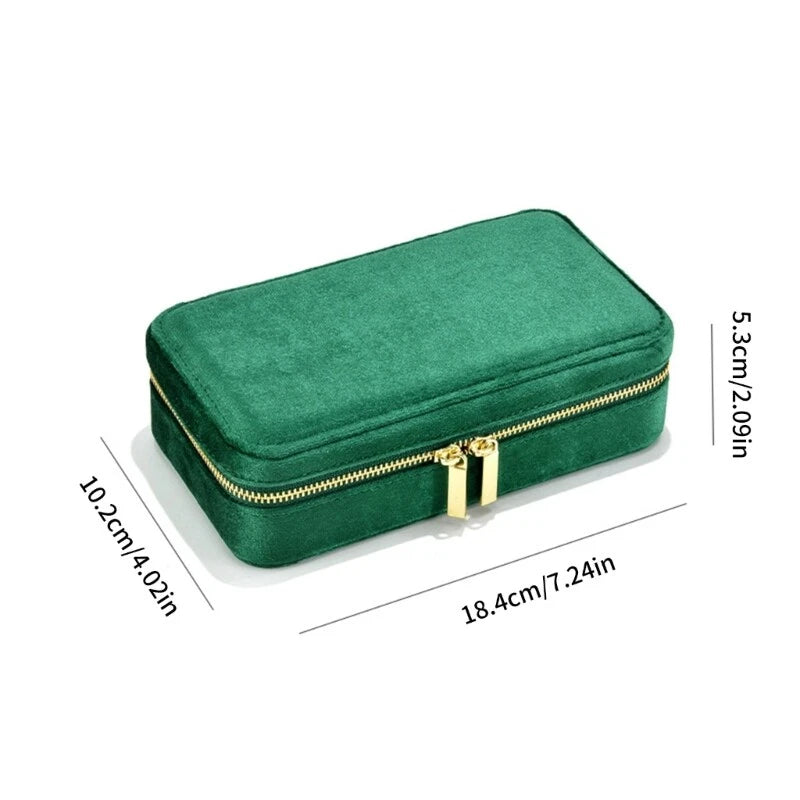 Velvets Jewelry Storage Box Lightweight Rings Holder Jewelry Carrying Case | eBay