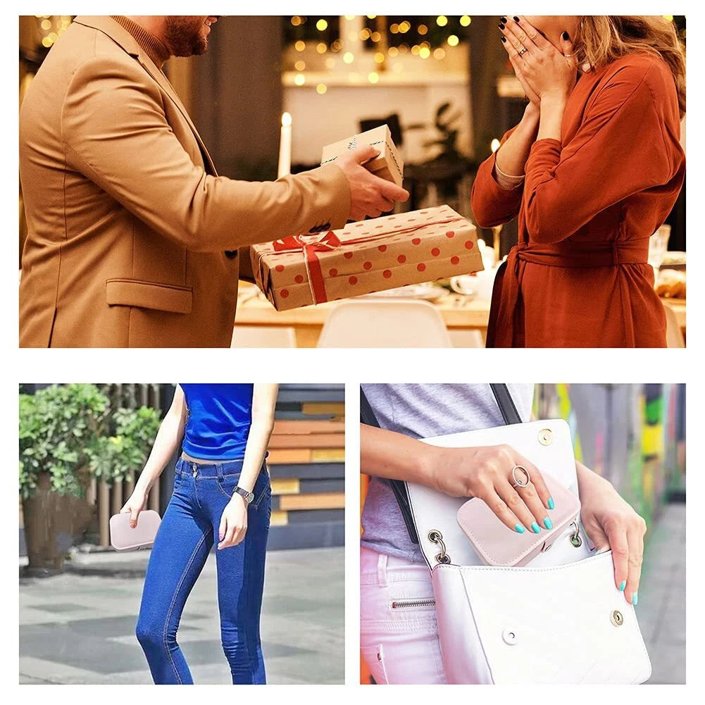 Jewelry Box Lockable Display Case Organizer Drawers | eBay