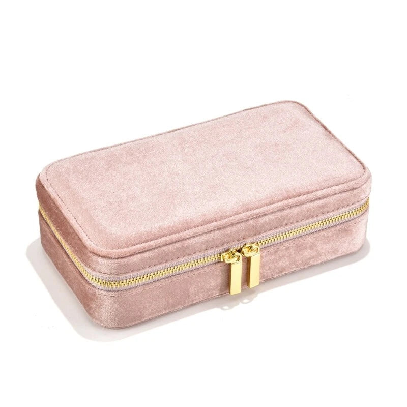 Velvets Jewelry Storage Box Lightweight Rings Holder Jewelry Carrying Case | eBay