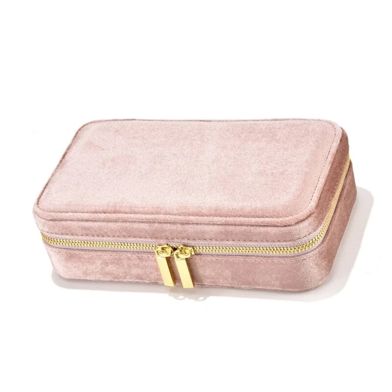 Velvets Jewelry Storage Box Lightweight Rings Holder Jewelry Carrying Case | eBay