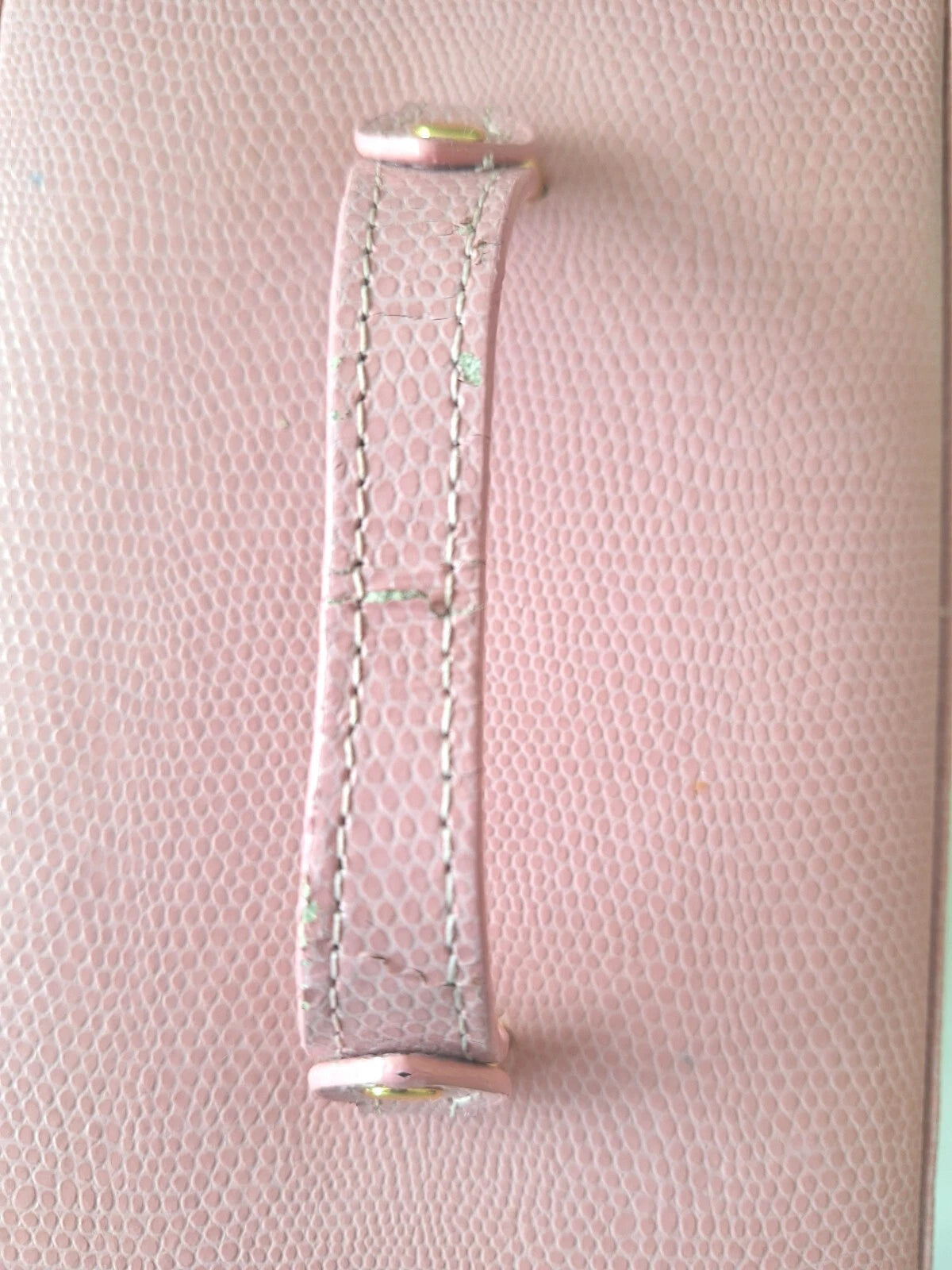 Budd Leather Pink Jewelry Box Vintage Girls Carry Handle Fifties Look Well- Made | eBay