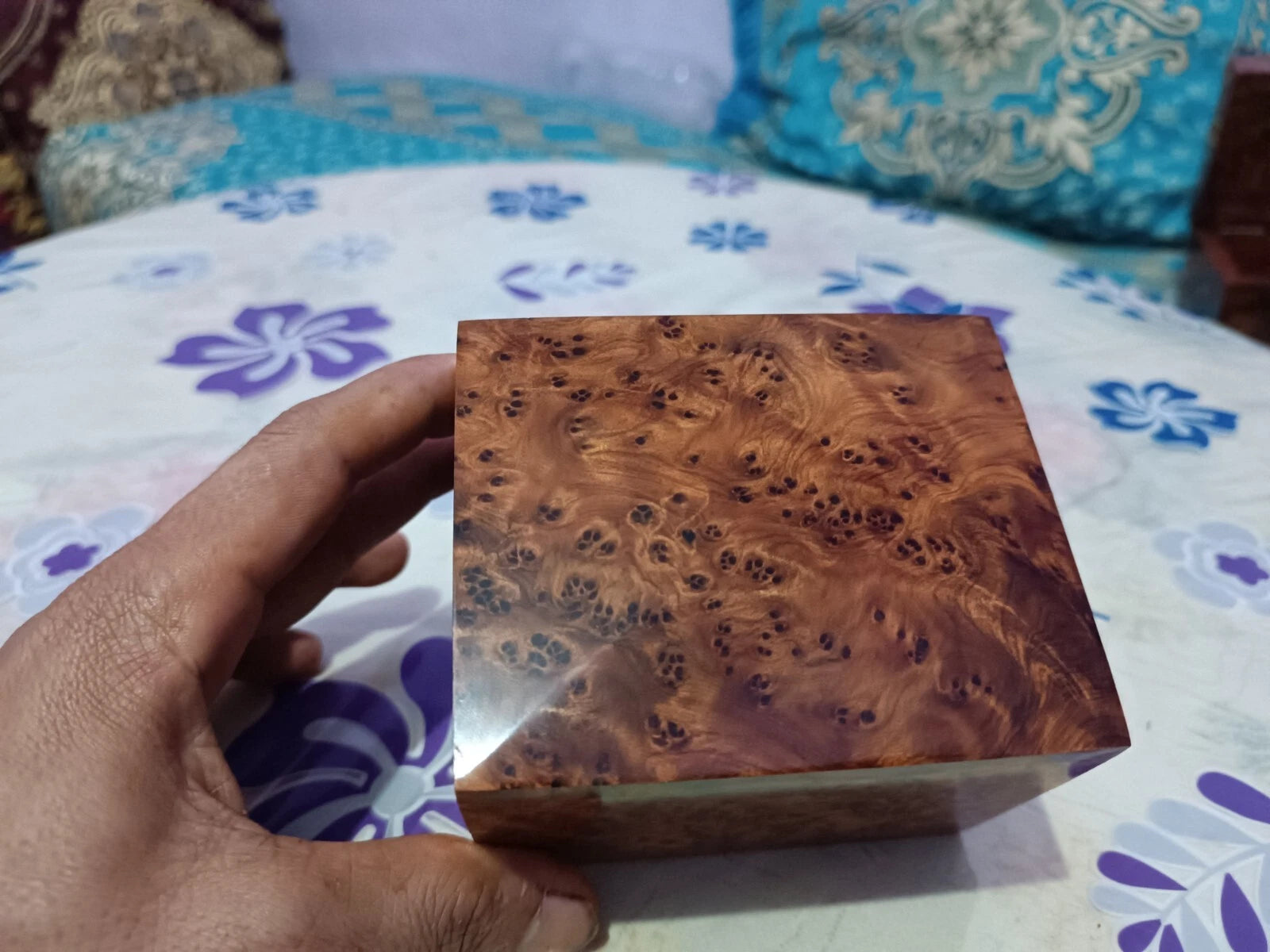 Burl Thuya wood jewelry box organizer ,Keepsake,gift | eBay