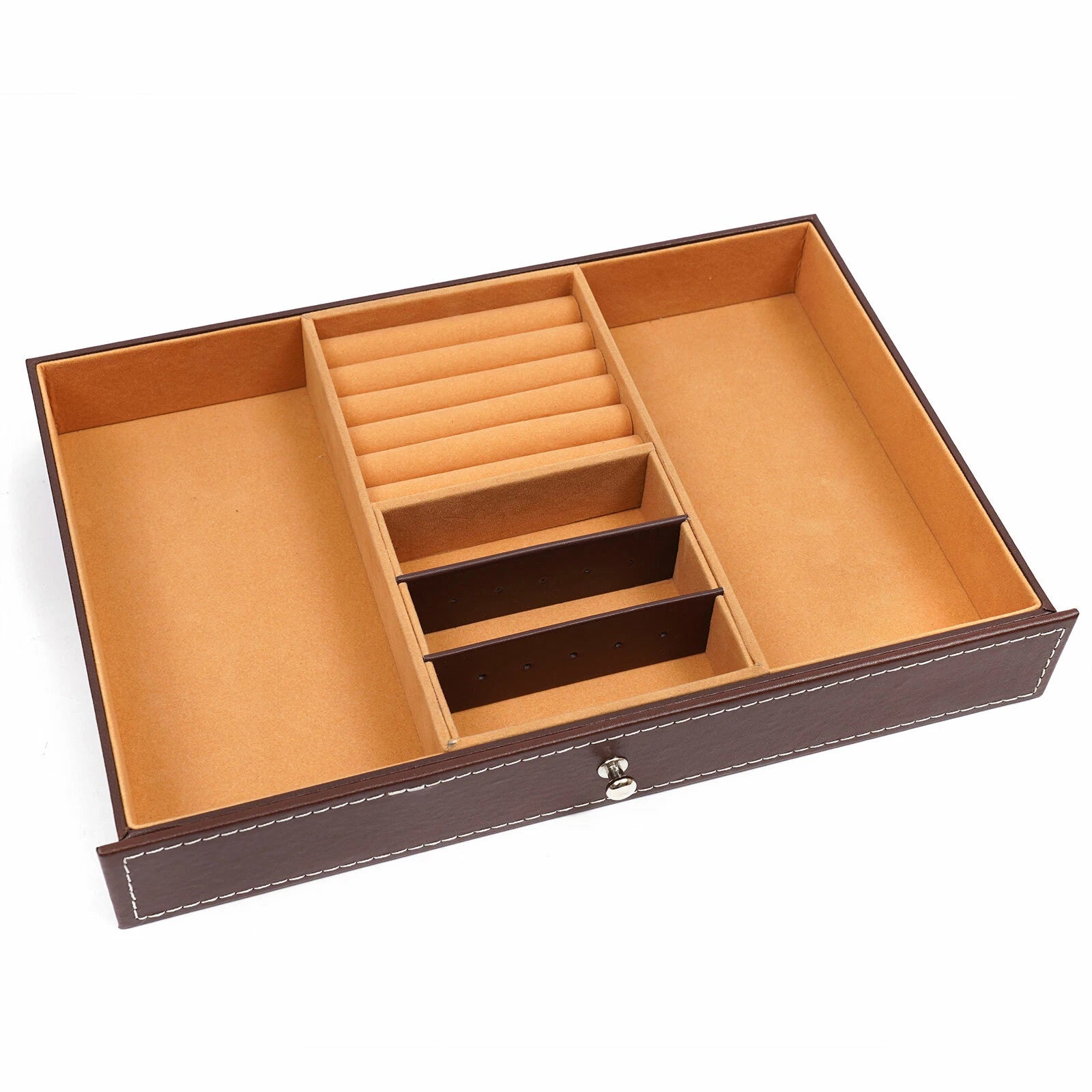 Mens Watch Box Case Organizer 12 Slots Watches Holder Jewelry Storage Display US | eBay