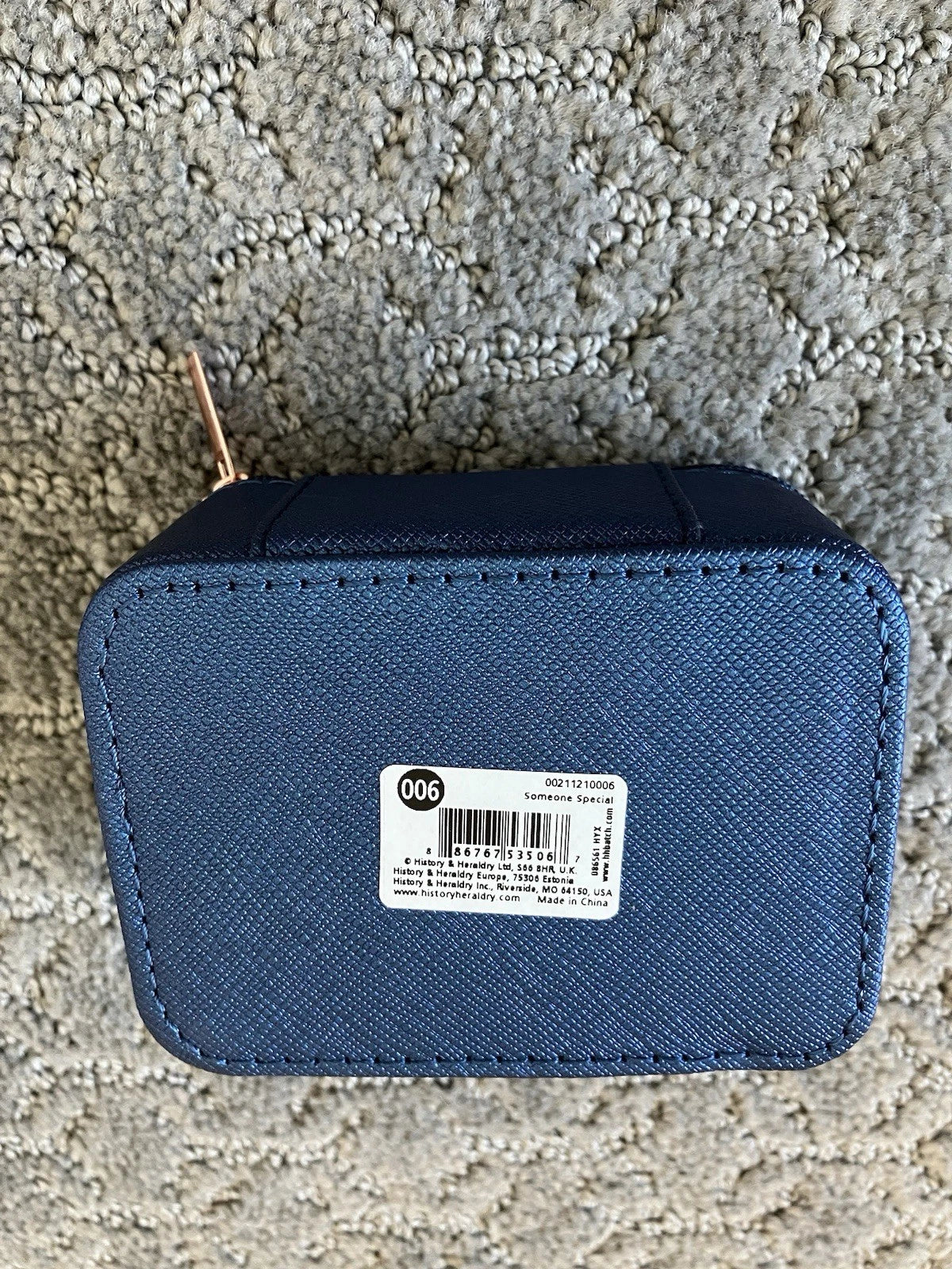 Inspirational Jewelry Box in Blue with Motivational Quote | eBay