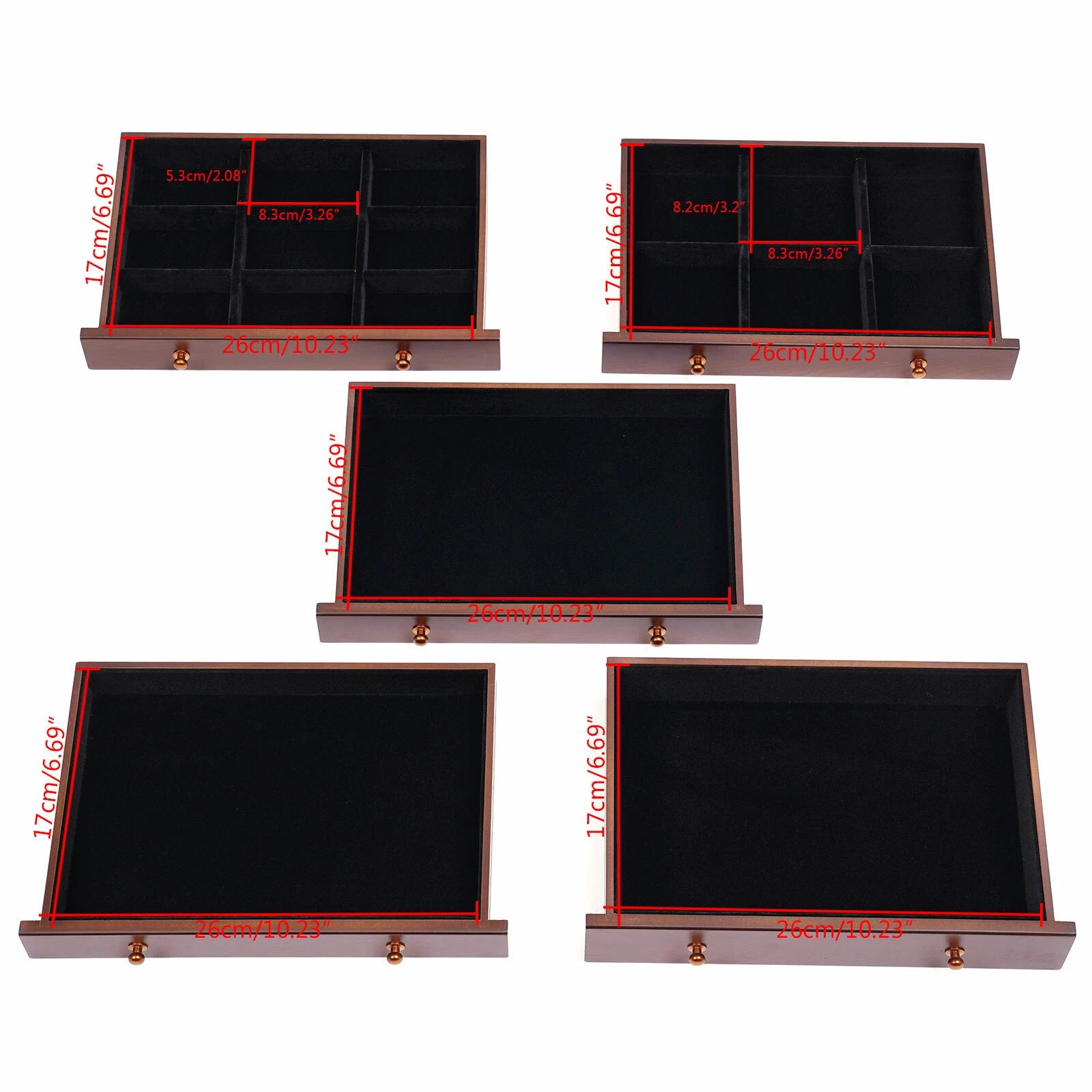 Jewelry Box, Jewelry Organizer, 6-tier Jewelry Box for Bedroom | eBay