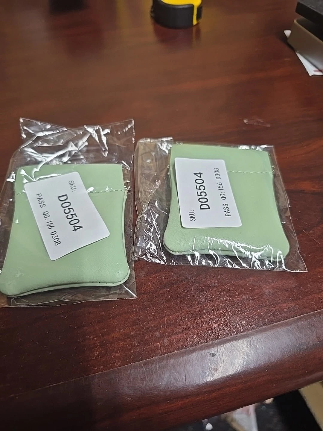 Soft PU Leather Jewelry Bags /Necklace/Earrings/Rings Storage Case 2 Pack | eBay