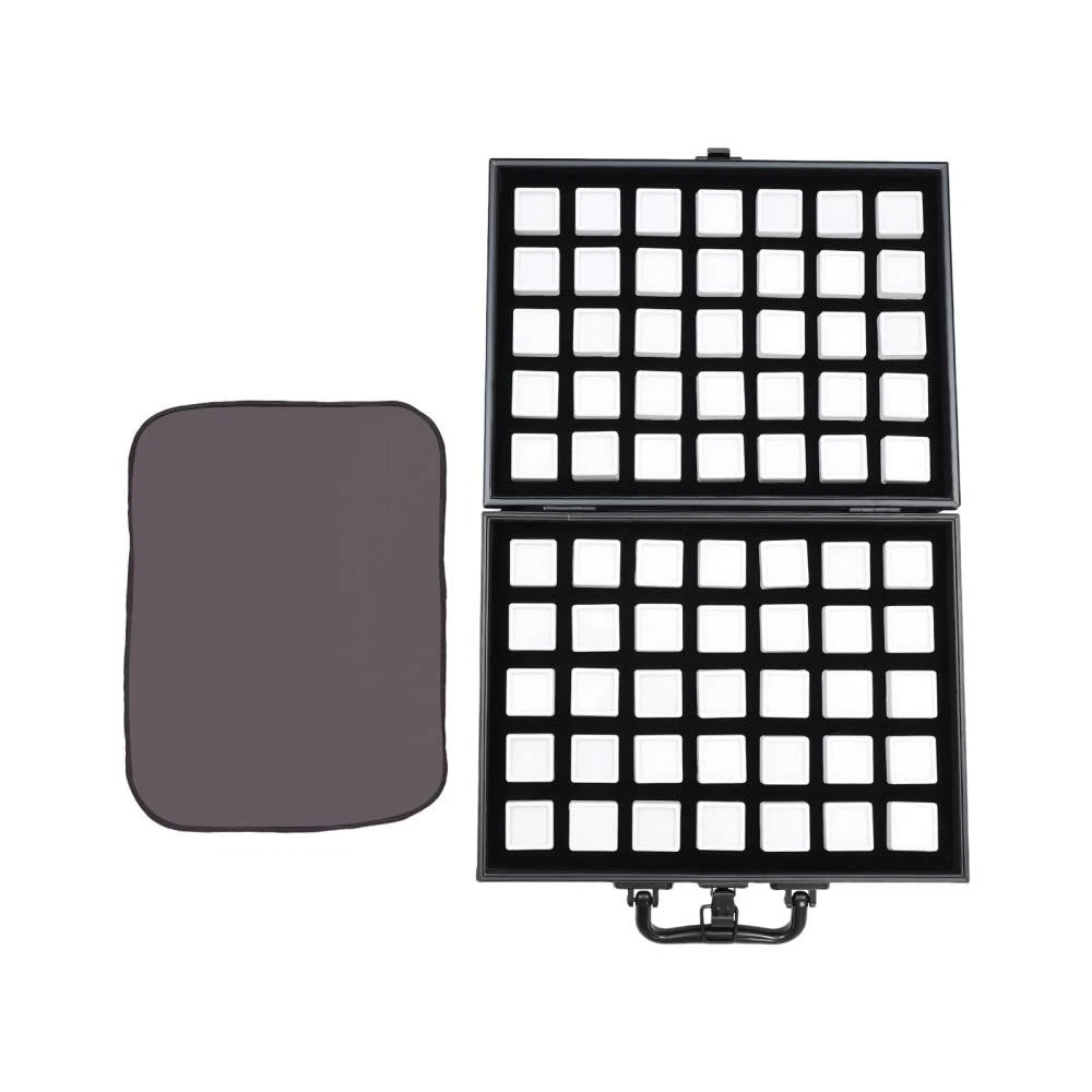 Jewelry Organizer Box for Storage Fits 70 Pieces Square Displays with Aluminum C | eBay