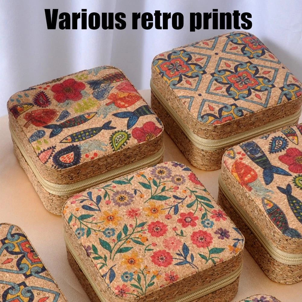 Jewelry Organizer Box, Velvet Jewelry Box with Removable Traya3d81212 | eBay