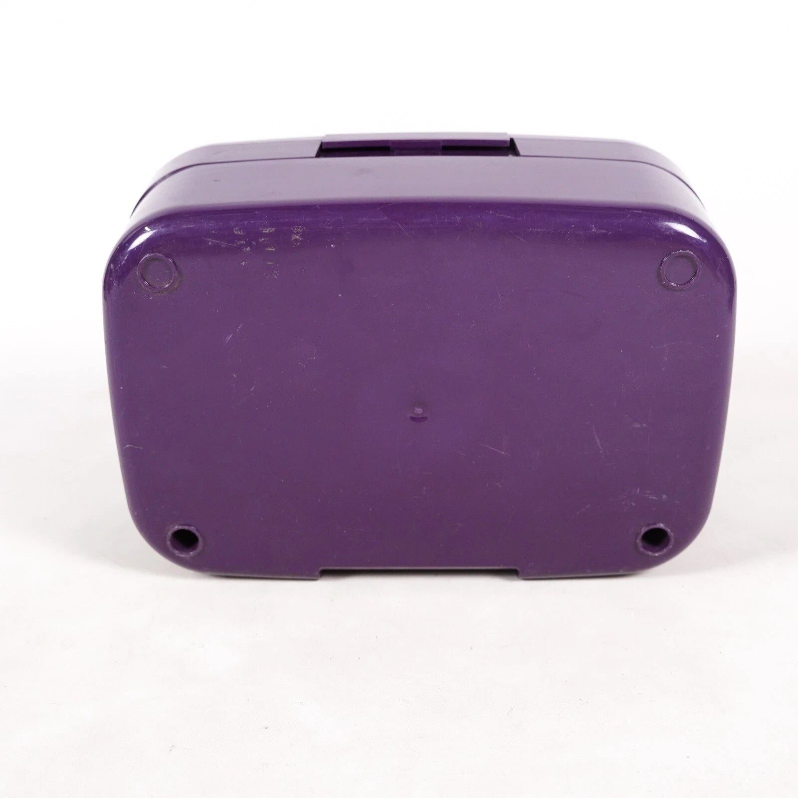 Purple Jewelry Box Organizer Plastic Storage Container Travel Case Foldable | eBay