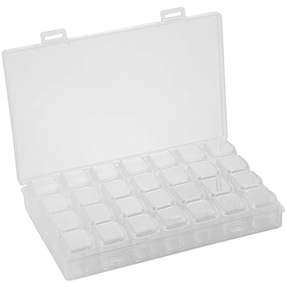 Jewelry Storage Box Transparent Plastic Organizer Containers Necklace | eBay