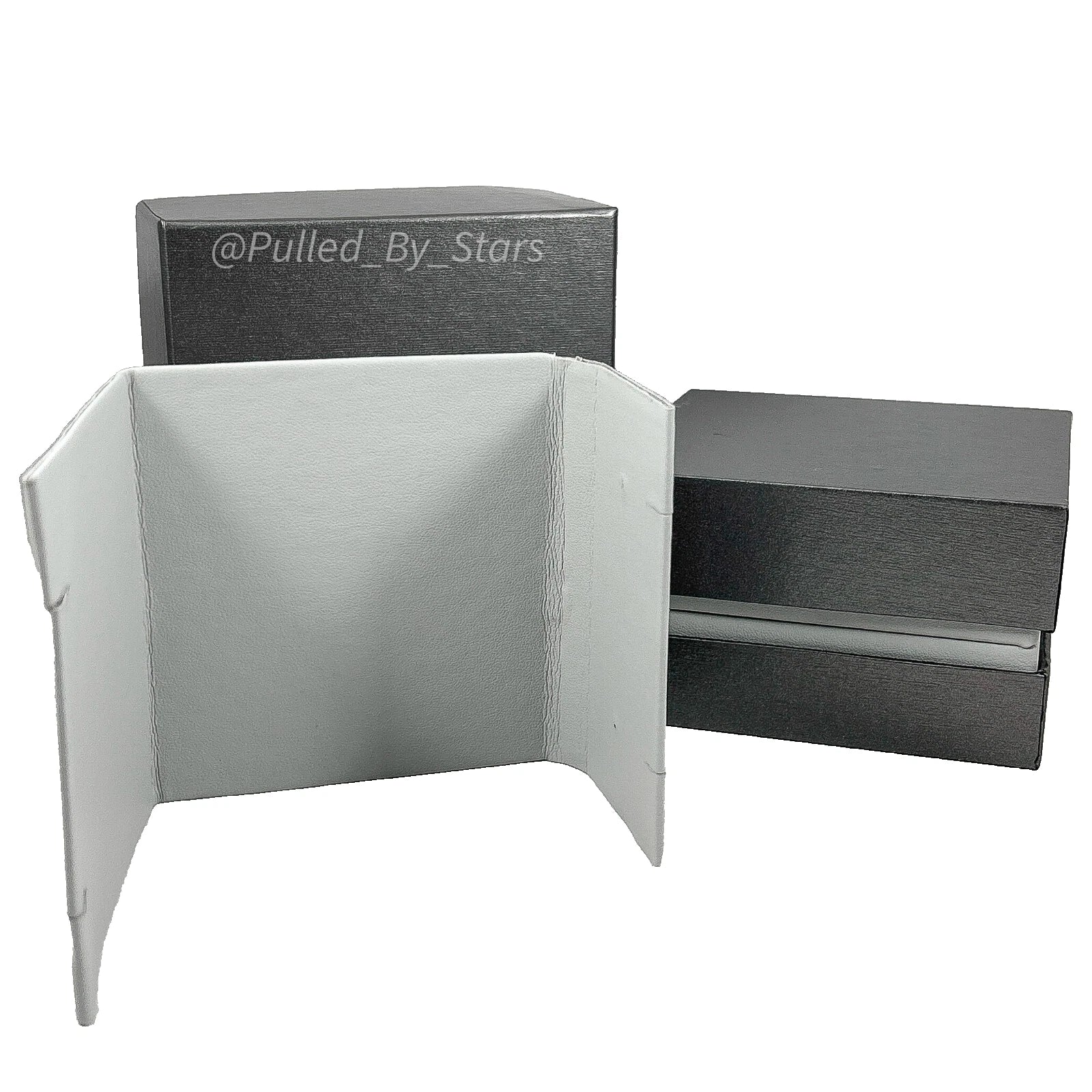 Boutique Jewelers Sleek Metallic Pewter Necklace/Earrings Gift Presentation Box | eBay