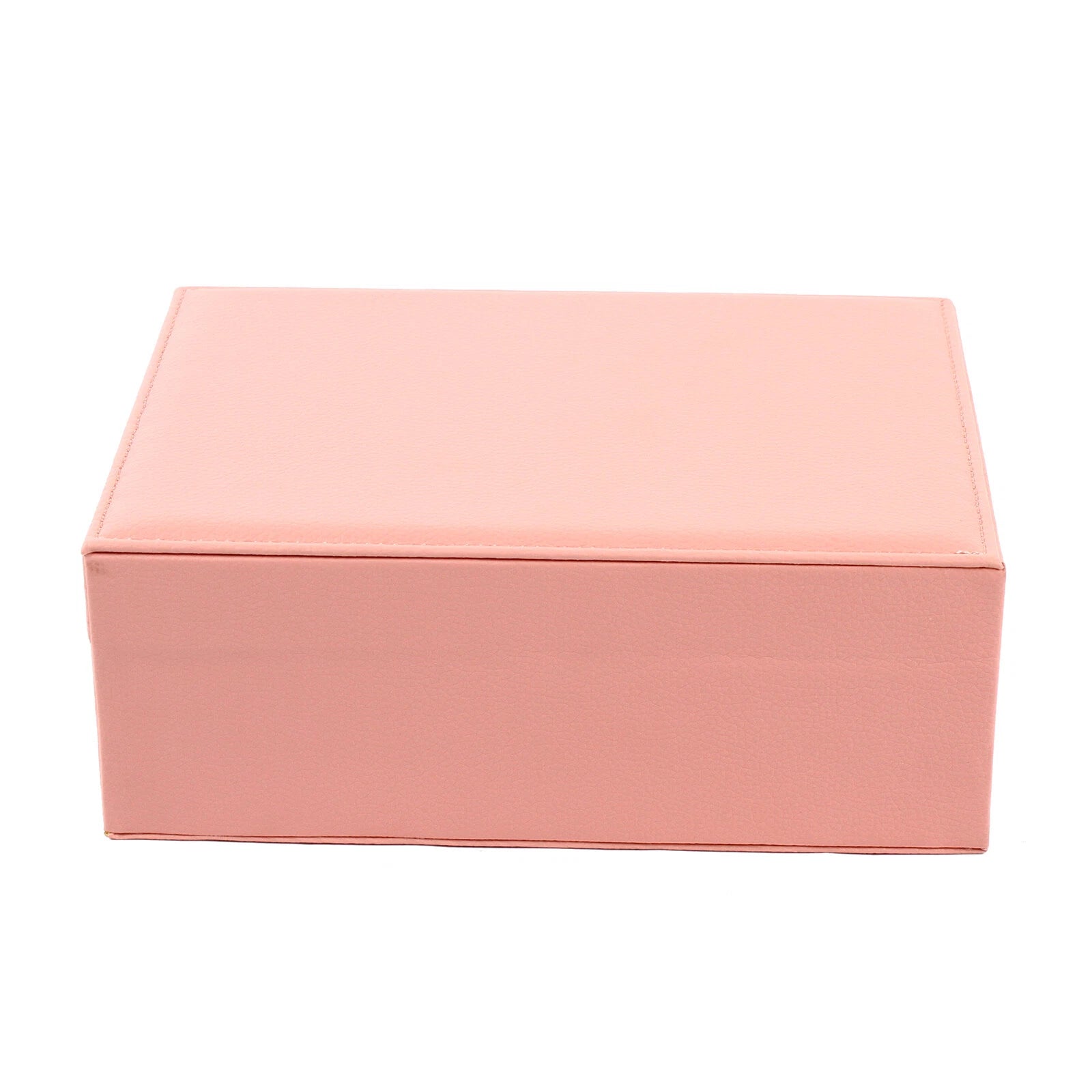 Double-layer Jewelry Storage Pink Cosmetics Box Watch Organizer Case PU Leather | eBay