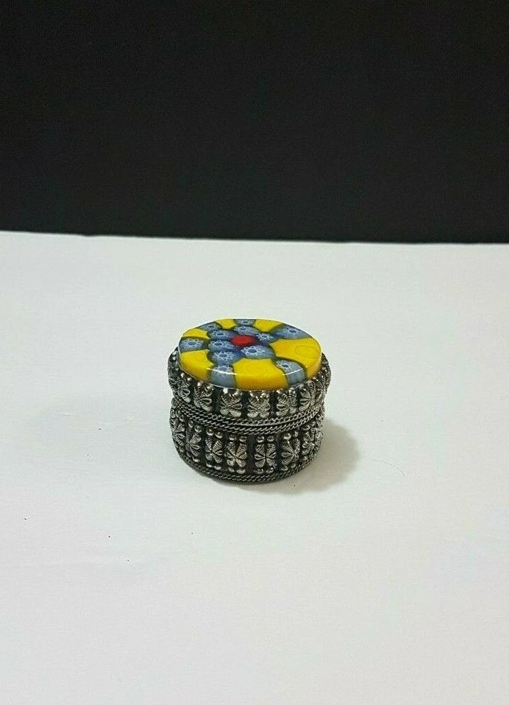Vintage Trinket Tin Jewelry Storage Container Box Case | eBay