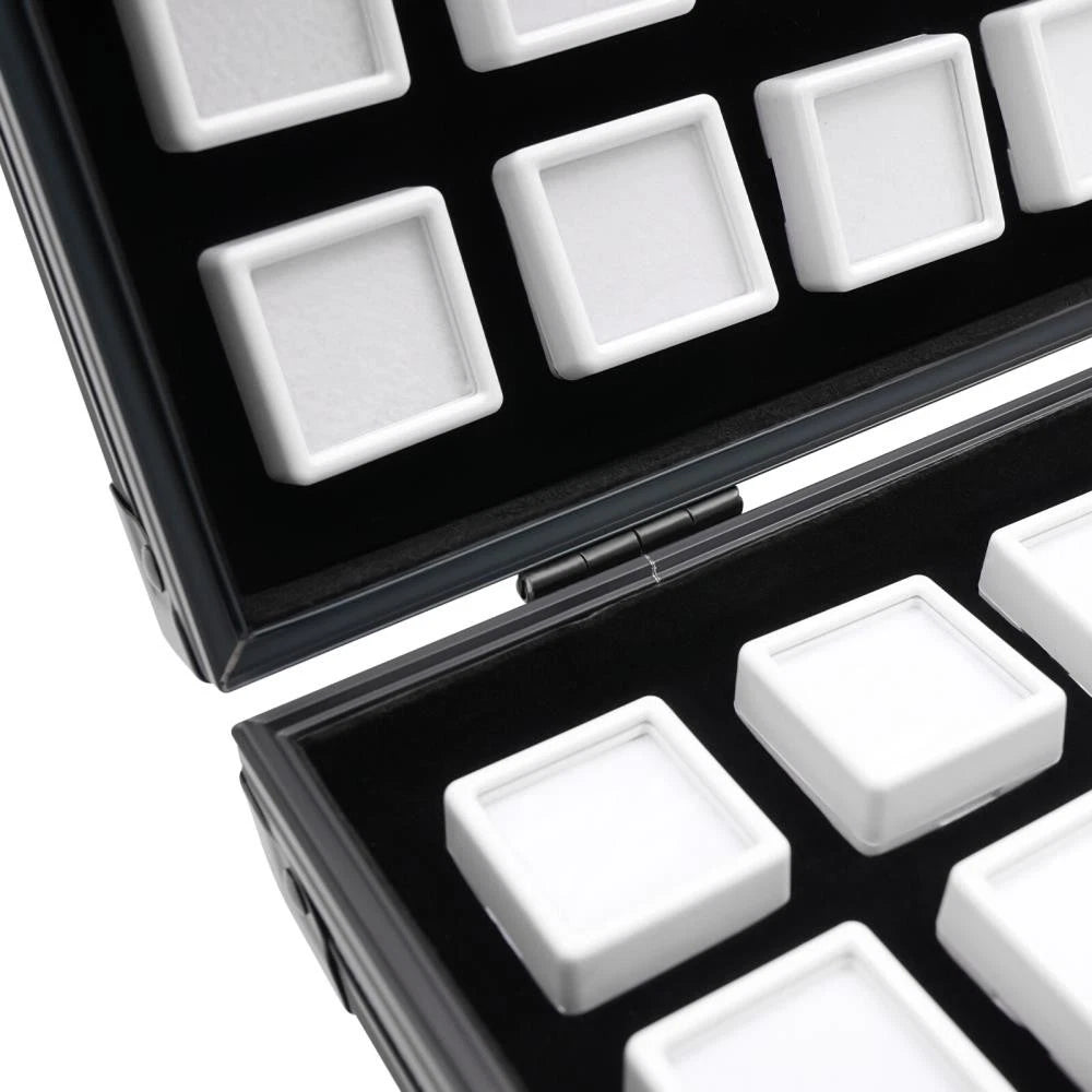Jewelry Organizer Box for Storage Fits 70 Pieces Square Displays with Aluminum C | eBay