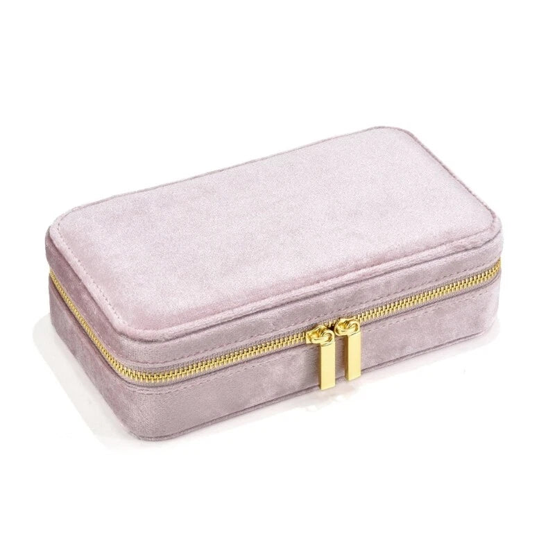 Velvets Jewelry Storage Box Lightweight Rings Holder Jewelry Carrying Case | eBay