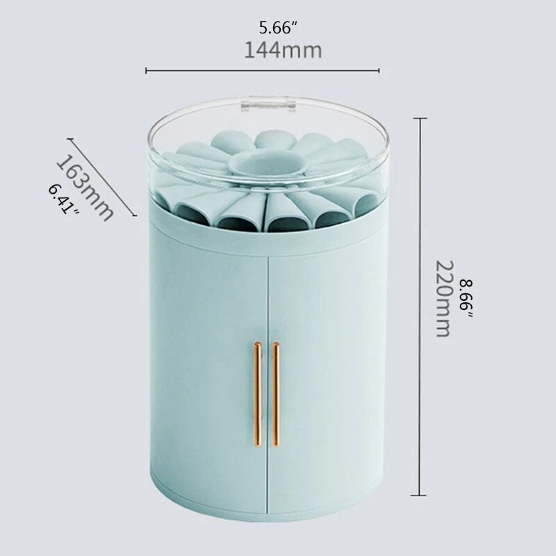 5 Layers Drawers Jewelry Box Double Door Necklaces Earrings Storage Organizer | eBay