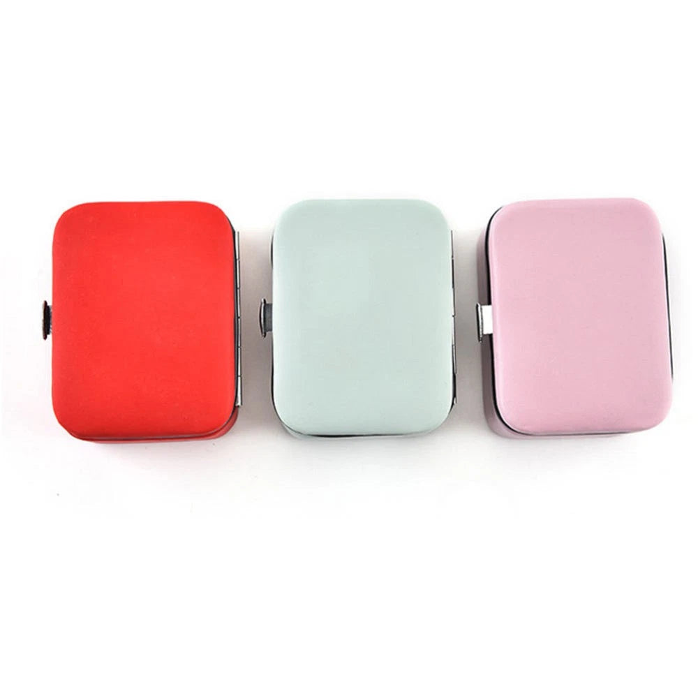 Portable Jewelry Box Jewlery Organizers Earring Storage Case | eBay