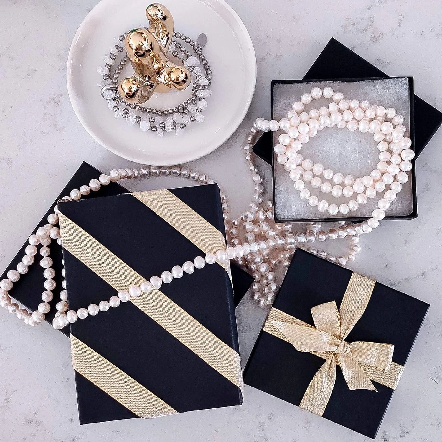 Thedisplayguys - 25-Pack #53 Kraft Paper Jewelry Boxes W. Cotton Padding - Matt | eBay