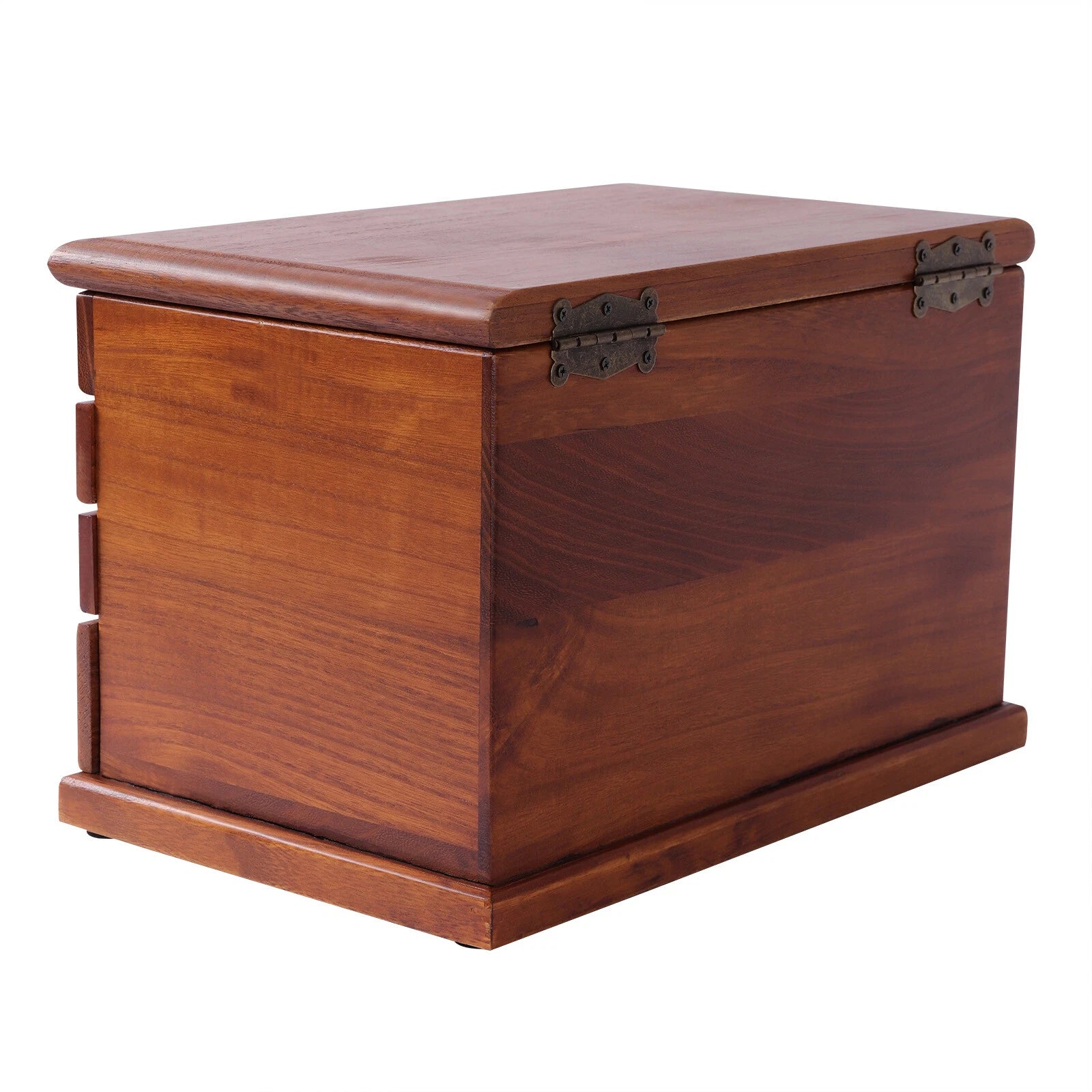 Wooden Jewelry Box Jewelry Storage Ring Earrings Organizer Case with Drawer | eBay