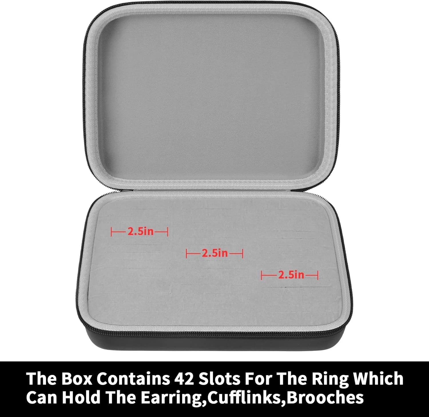 GWCASE Ring Organizer Storage Case - Jewelry Ring Display Collector Box with 42 | eBay