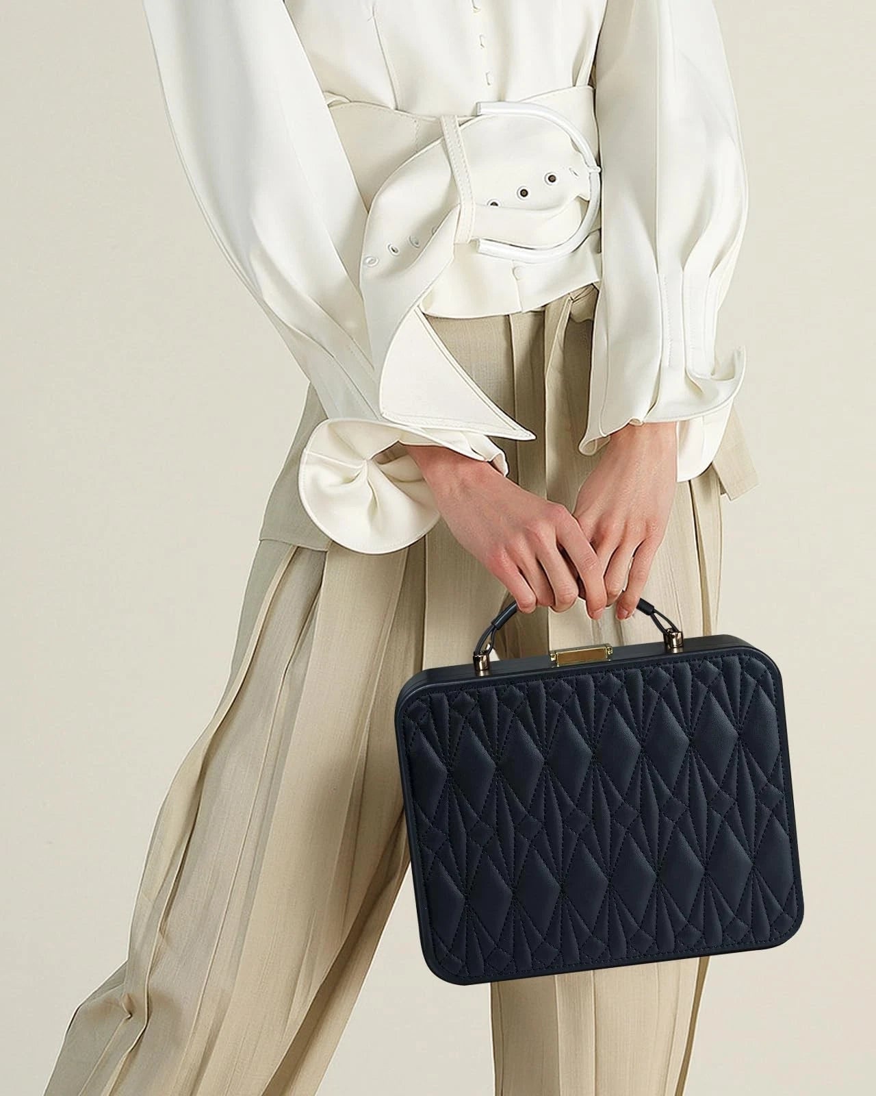 V-LAFUY Jewelry Box for Women Travel Jewelry Organizer Case with Jewelry Tray. | eBay