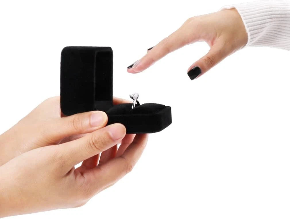 Compact Velvet Jewelry Cases for Earrings & Rings - Set of 2, Elegant Storage | eBay