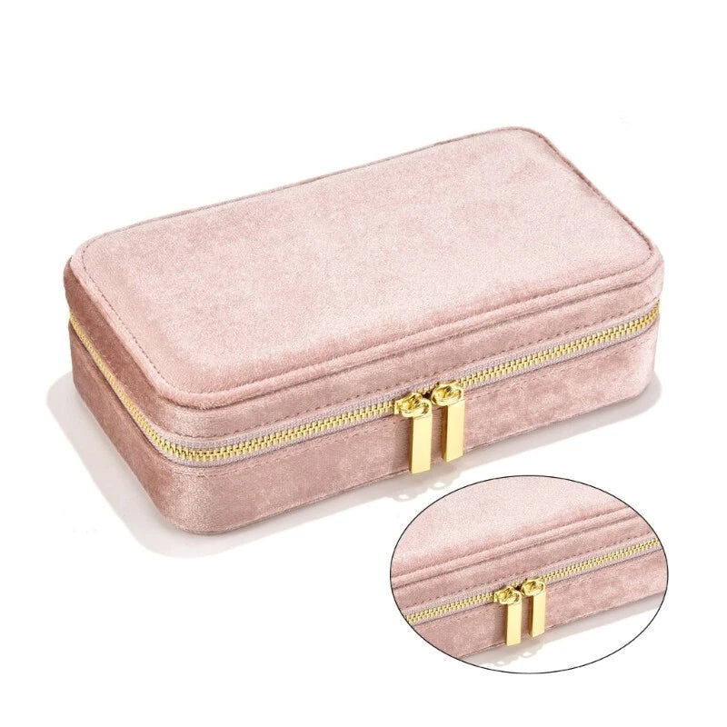 Velvets Jewelry Storage Box Lightweight Rings Holder Jewelry Carrying Case | eBay