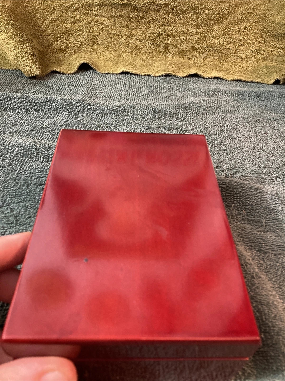 Wood Chest Jewelry Earrings Storage Organizer Gift Box #2 | eBay