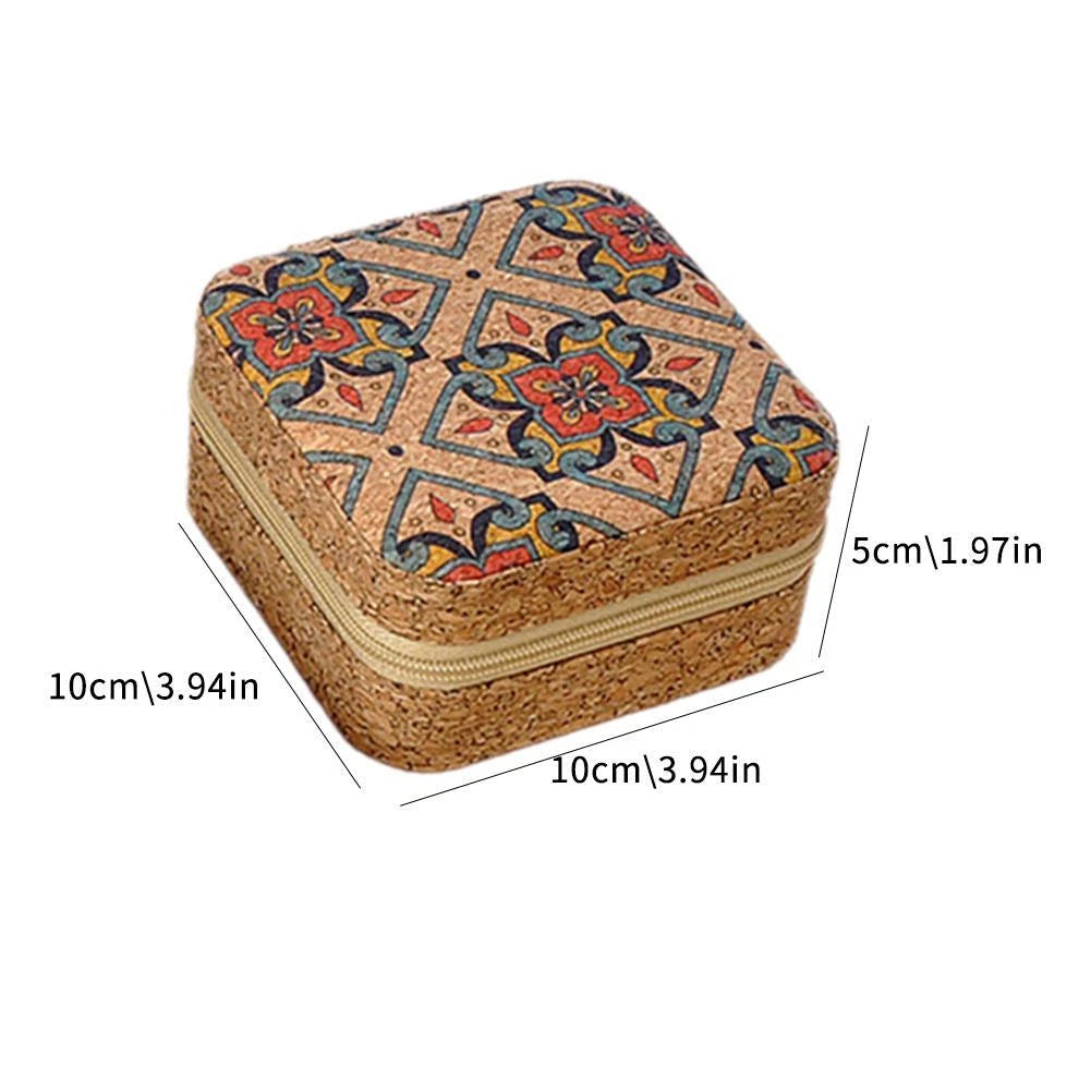 Jewelry Organizer Box, Velvet Jewelry Box with Removable Traya3d81212 | eBay