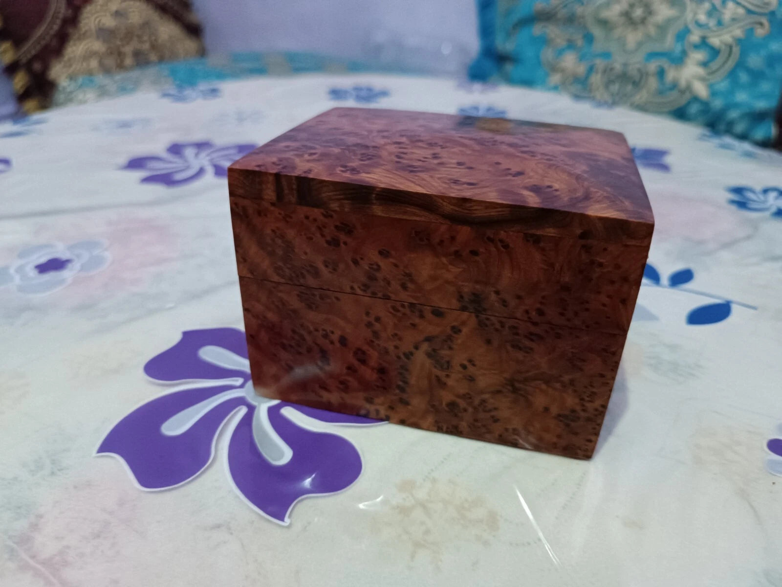 Burl Thuya wood jewelry box organizer ,Keepsake,gift | eBay
