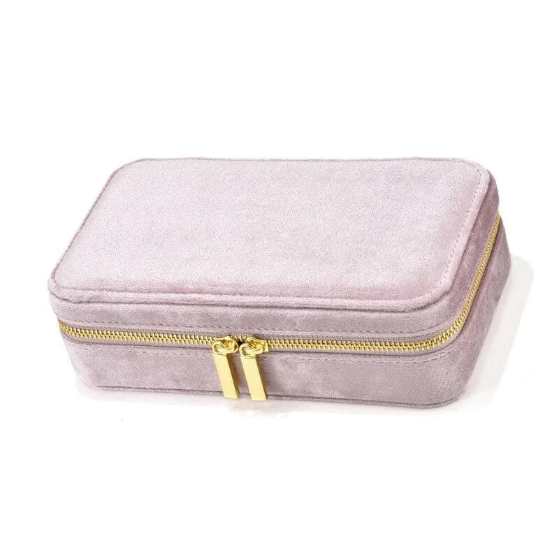 Velvets Jewelry Storage Box Lightweight Rings Holder Jewelry Carrying Case | eBay