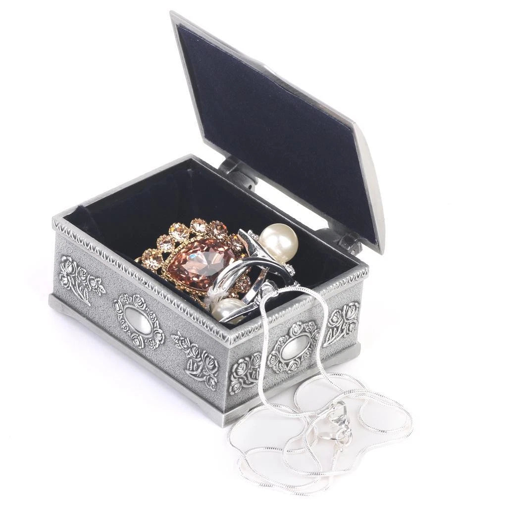 Retro Jewelry Trinkets Storage Case Organizer | eBay