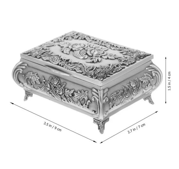 Jewelry Storage Box Bridesmaid Necklace Holder Earrings Organiser | eBay