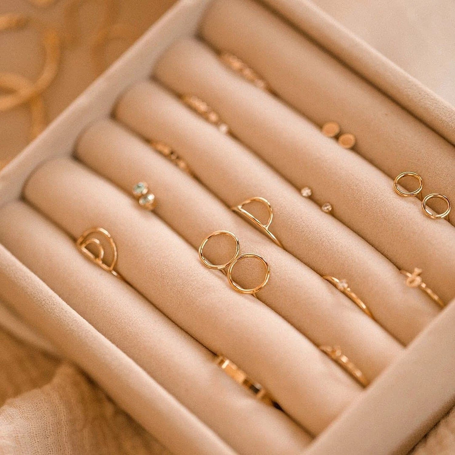 Jewelry Box for Girls, 3-Layer Stackable Jewelry Organizer Trays for Women Gi... | eBay