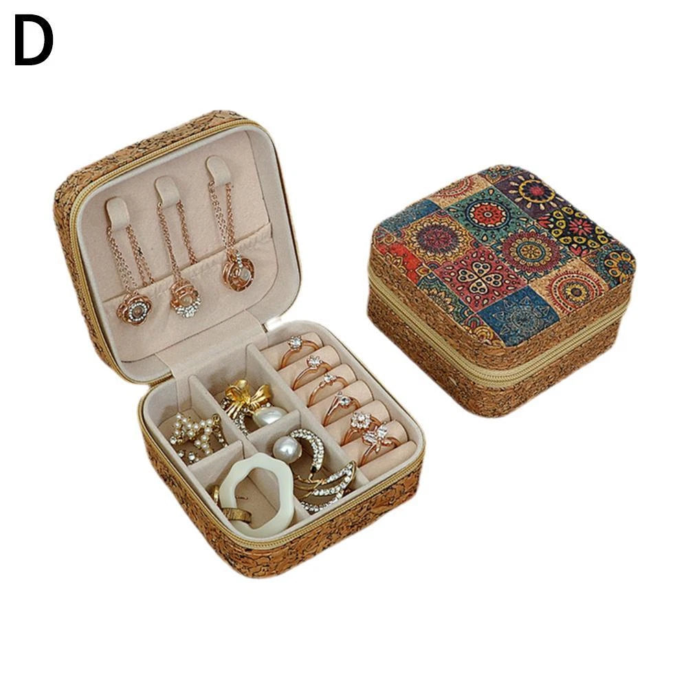 Jewelry Organizer Box, Velvet Jewelry Box with Removable Traya3d81212 | eBay