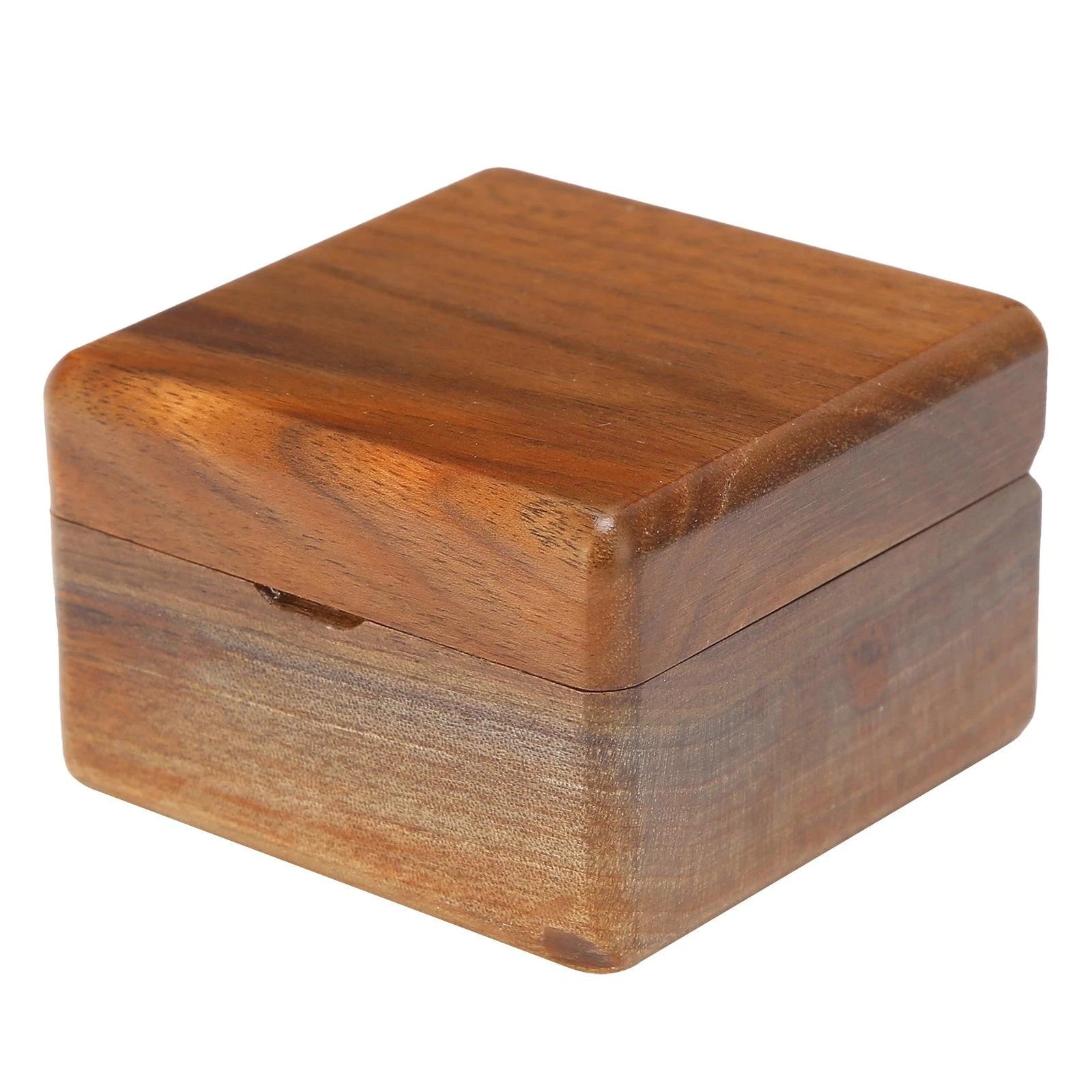 Wooden Box Jewelry Storage Case Organizer for Wedding For Proposal Display | eBay