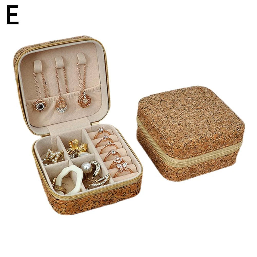 Jewelry Organizer Box, Velvet Jewelry Box with Removable Traya3d81212 | eBay