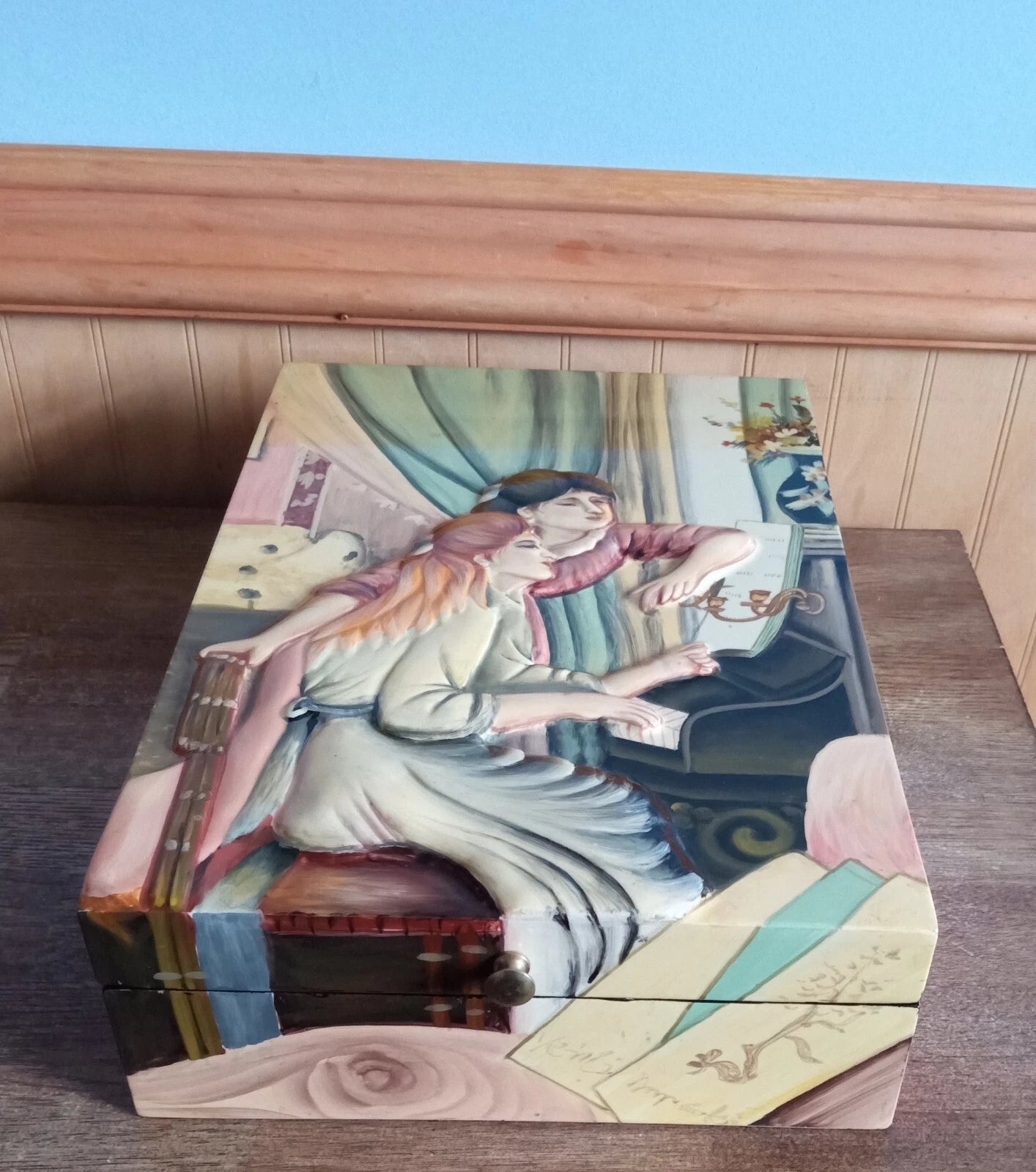Pierre Auguste Renoir-Young Girls At The Piano 3D Jewelry/Storage Box | eBay